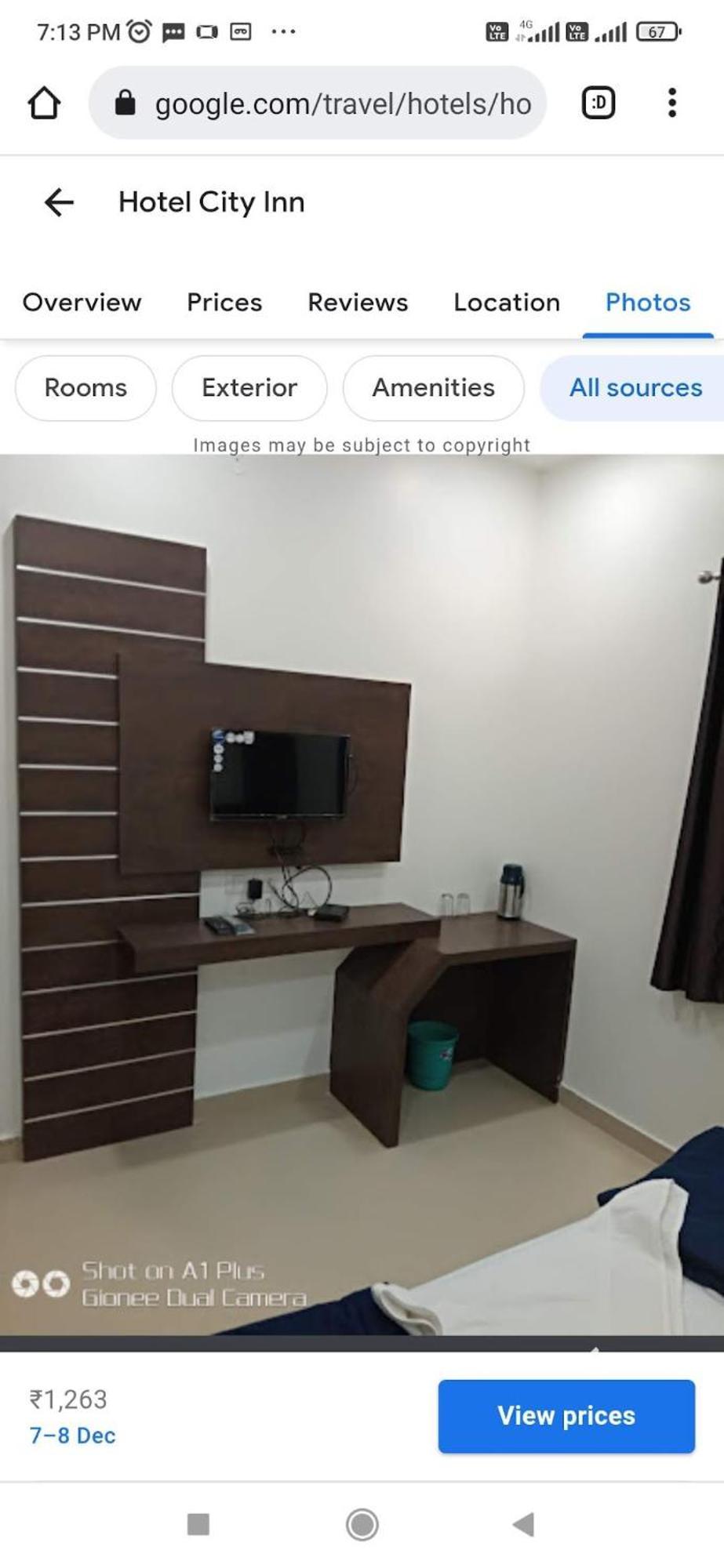 Hotel City Inn Gajá Kültér fotó